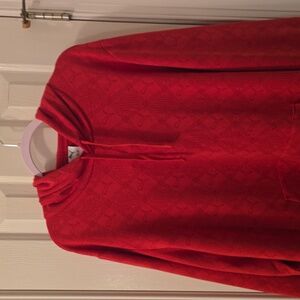 PUMA BRAND SIGNATURE MEN'S BIG & TALL RED PULLOVER HOODIE SIZE XXL